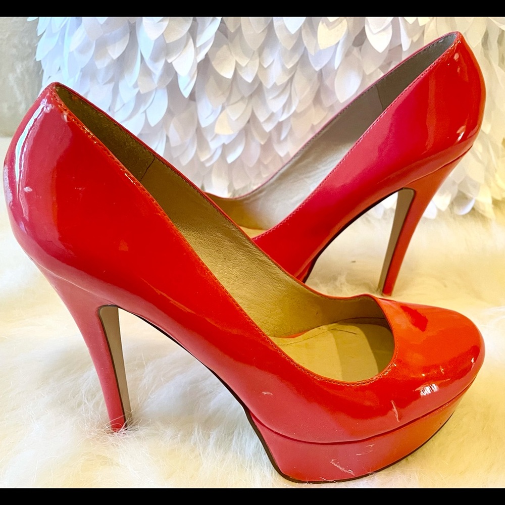 Aldo Hot Pink Pump Platform Heels 8.5